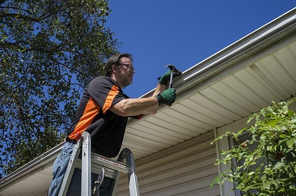 typically, gutter repair jobs can be completed in a few hours to a day, depending on the extent of the damage