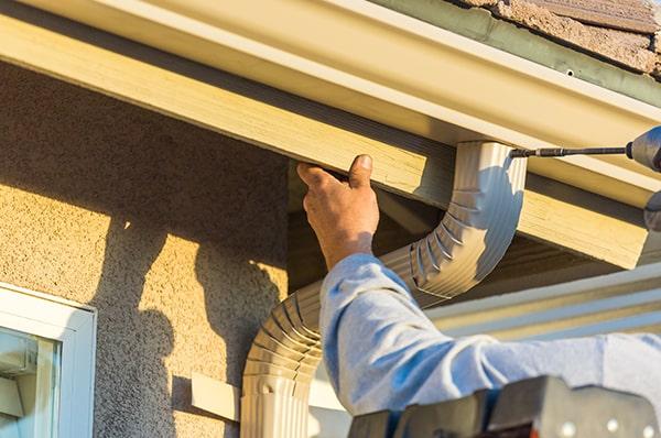 we offer a variety of gutter options for installation, including seamless, aluminum, and copper